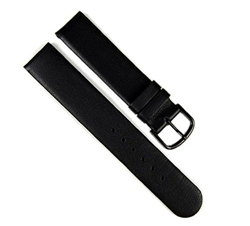 Eulit Ersatzband Schafnappa besonders weiches Oberleder schwarz seidenmatt, Stegbreite:26mm von Eulit