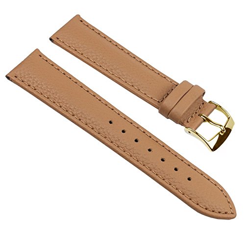 Minott Eulit Fancy Classic Uhrenarmband Rindsleder Band Caramel 25463G, Stegbreite:22mm von Minott