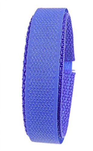 Minott Ersatzband | Textilklettband in blau für Uhren mit 20mm-Anstoß 29917 von Minott