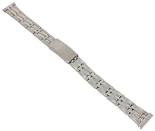 Minott Uhrenarmband 14mm Damen Edelstahl Band silberfarben 29686S von Minott