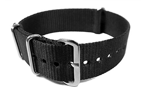 Minott Outdoorband Ersatzband Durchzugsband Nylon schwarz 22451, Stegbreite:22mm von Minott