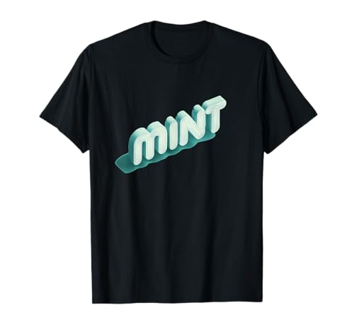 Cooles Mint Kostüm für Jungen und Mädchen T-Shirt Cooles Mint Kostüm für Jungen und Mädchen T-Shirt von Mint Outfit