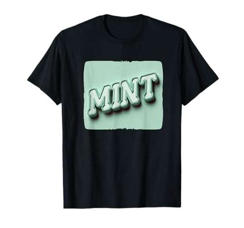 Tolles Minz-Statement-Kostüm für Jungen und Mädchen T-Shirt Tolles Minz-Statement-Kostüm für Jungen und Mädchen T-Shirt von Mint Outfit