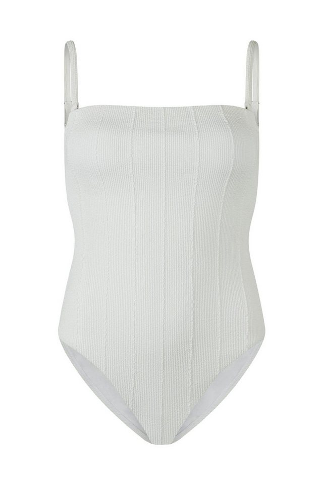 Mint Velvet Badeanzug Mint Velvet bachformender Ripple Bandeau-Badeanzug (1-St) von Mint Velvet