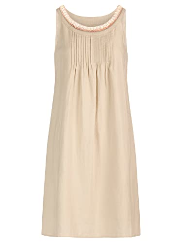 Mint & Mia Damen Web Kleid, Sand, Normal von Mint & Mia
