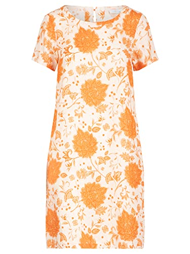 Mint & Mia Damen Webkleid Rundhals Kleid, Multicolor, 36 EU von Mint & Mia