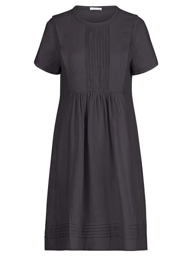Mint & Mia Women's Midikleid aus hochwertigem Leinen Material mit Feminin Stil Casual Dress, blau, 40 von Mint & Mia