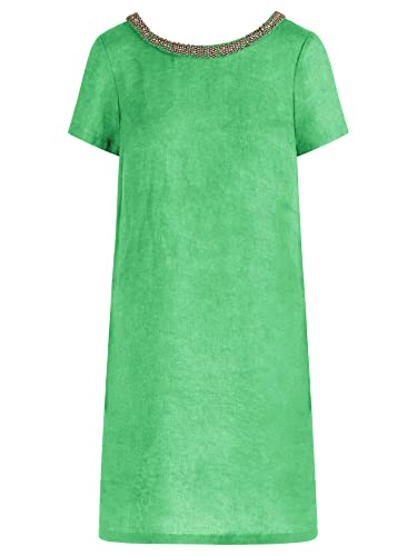 Mint & Mia Women's Webkleid Dress, grün, 36 von Mint & Mia