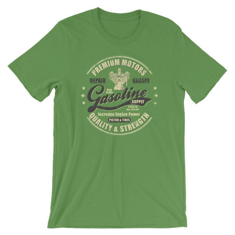 Jahrgang Benzin Shirt | Oldtimer Tankstelle T-Shirt Vintage-Kleidung Retro-Kleidung Motoren von MintedFresh