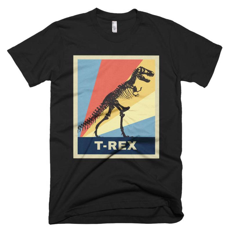 T-Rex-Shirt | Tyrannosaurus Rex Shirt Dinosaurier-Shirt T-Rex Dinosaurier Retro-T-Rex-Shirt Skelett Retro-Kleidung von MintedFresh