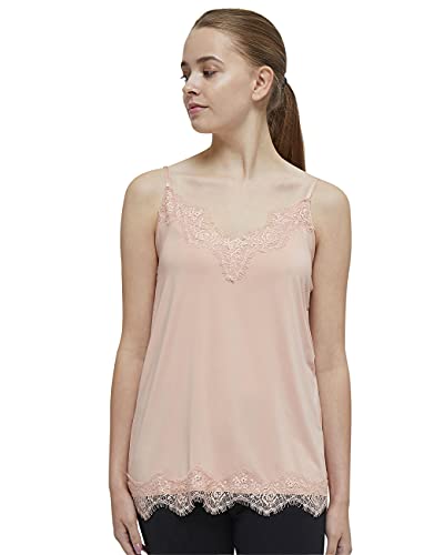 Minus Asa V-Ausschnitt Ärmellos Spitze Top | Damen Top In Beige | Herbst Damen Oberteile | Größe Xs von Minus