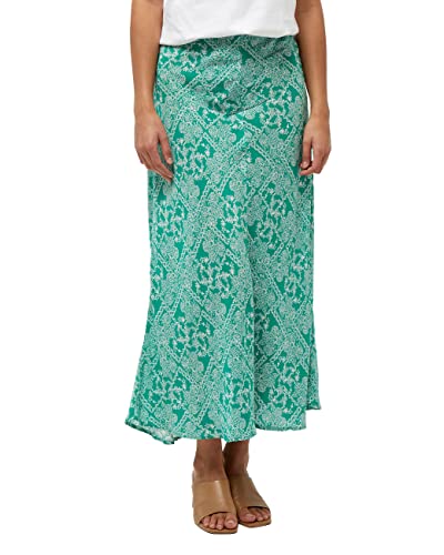 Minus ,Women's ,Aika Skirt, 9383 Ivy green patchwork print ,16 von Minus