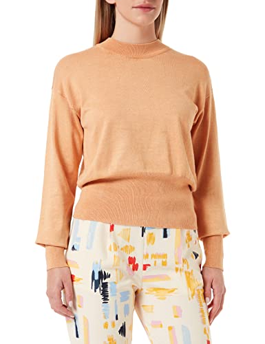 Minus ,Women's ,Amelina knit pullover, 6024 Apricot tan melange ,M von Minus
