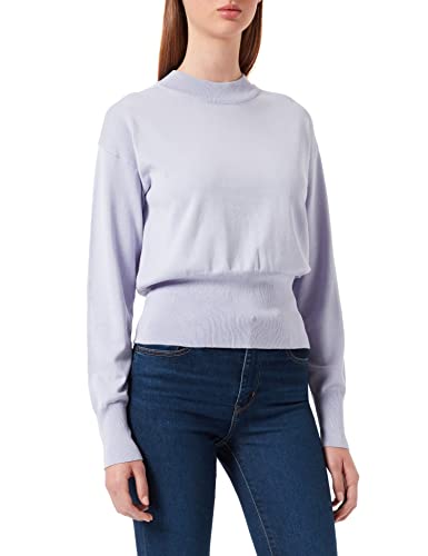 Minus ,Women's ,Amelina knit pullover, 822 Cosmic lavender ,S von Minus