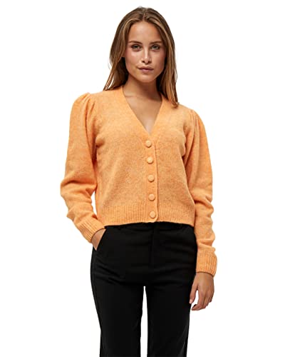 Minus ,Women's ,Ayo knit cardigan, 6024 Apricot tan melange ,XL von Minus