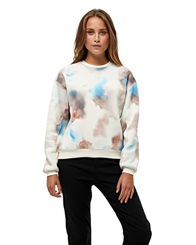 Minus ,Women's ,Bianca Sweat Pullover, 9385 Cloudy sky print ,L von Minus