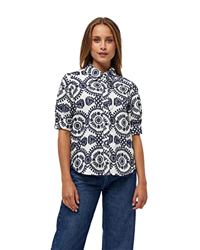 Minus ,Women's ,Daysia Shirt, 9425 Black iris embroidery ,6 von Minus