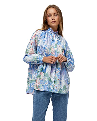 Minus ,Women's ,Kathleen Tunic Shirt, 9386 Blue bell print ,10 von Minus