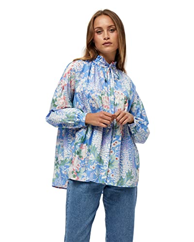 Minus ,Women's ,Kathleen Tunic Shirt, 9386 Blue bell print ,12 von Minus