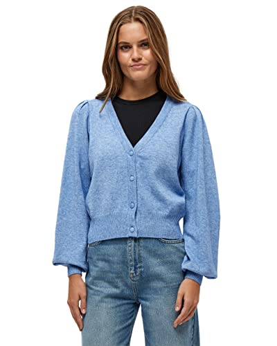 Minus ,Women's ,Mary knit cardigan, 5012 Light Palace blue ,XXL von Minus