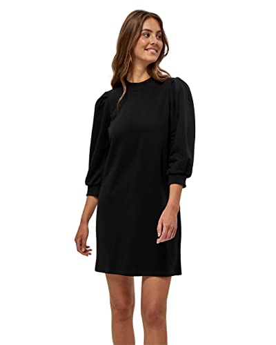 Minus Mika Puff 3/4 Ärmel Schwitz Kleid | Kleid Damen In Schwarz | Herbst Kleid Damen Elegant | Größe Xxl von Minus