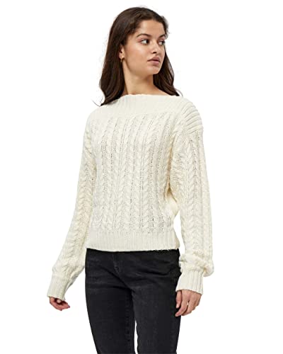 Minus ,Women's ,Raquel Knit Boatneck ,220 broken white ,XL von Minus