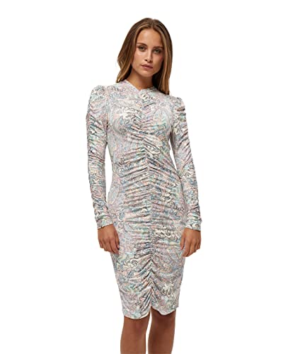 Minus ,Women's ,Rovia Jersey Dress, 9384 Color blend paisley print ,S von Minus