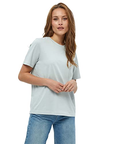 Minus Cathy GOTS Kurz Ärmel T-Shirt | Tshirt Damen In Grau | Frühling Bluse Damen | Größe Xs von Minus