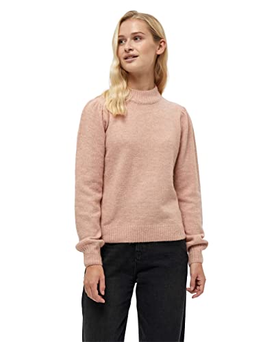 Minus Damen Angie Strickpullover, 210 Pale rose melange, L von Minus