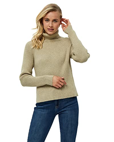 Minus Damen Ava Knit Rollkragen Beige L von Minus