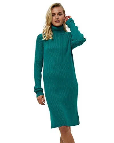 Minus Damen Ava Strickkleid mit Rollkragen Grün M von Minus