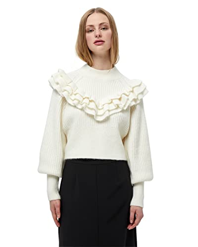 Minus ,Women's ,Avery knit pullover, 235 Cloud dancer ,XXL von Minus