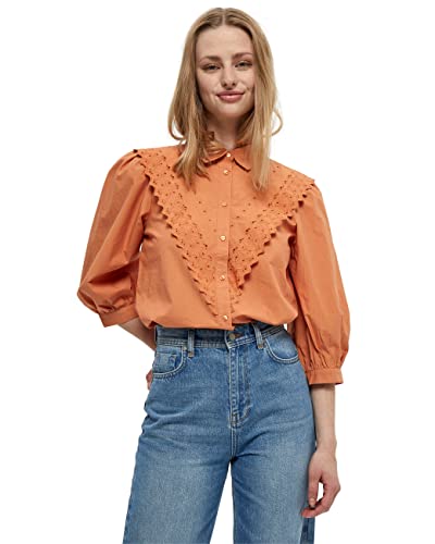 Minus Damen Caisa Shirt, 257 Sunbaked, 42 von Minus