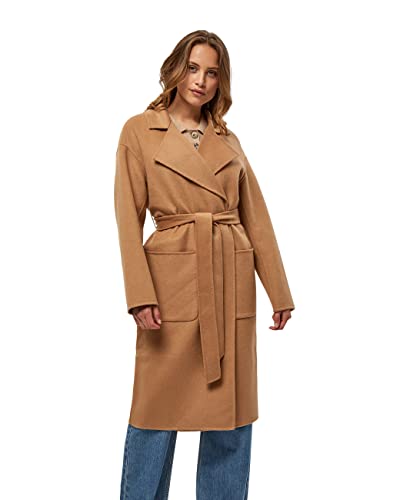 Minus Damen Chantal coat, Mantel, 344 Camel, 40 von Minus