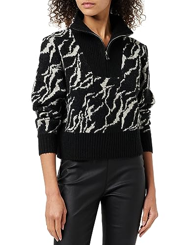 Minus Damen Flavia Strickpullover, 100 Black, L von Minus