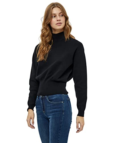 Minus Damen Jose Knit Rollkragen Schwarz S von Minus