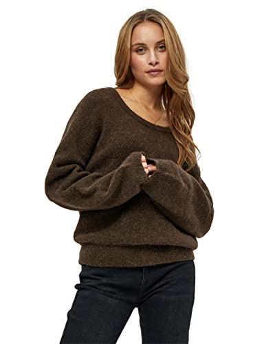 Minus Damen Kestine Strickpullover Braun L von Minus