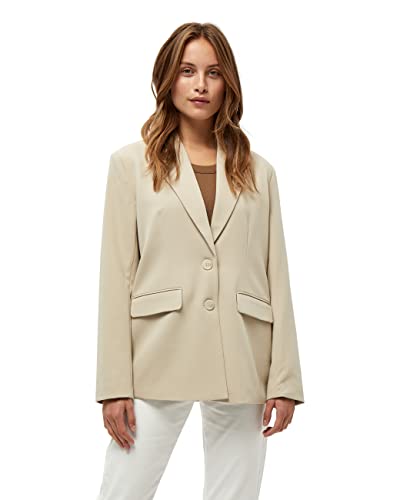 Minus Damen Latia Blazer, 2105 Feather Gray, 38 von Minus