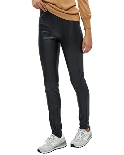 Minus Damen Levy Pu Leggings Schwarz 36 von Minus