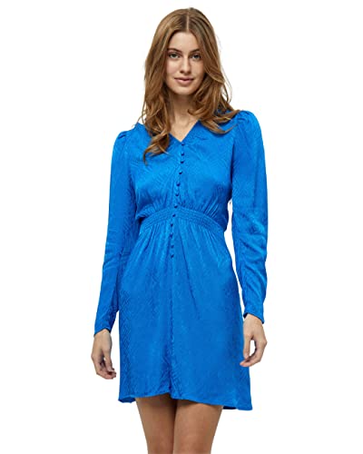 Minus Damen Lucia Kurzes Kleid, 1202 Ocean Blue, 40 von Minus