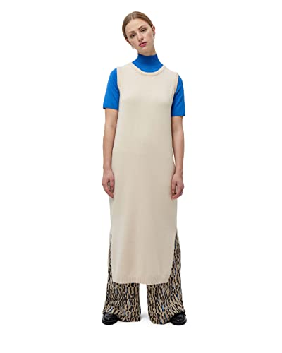 Minus ,Women's ,Lupi knit slipover dress, 736 Light warm sand ,L von Minus
