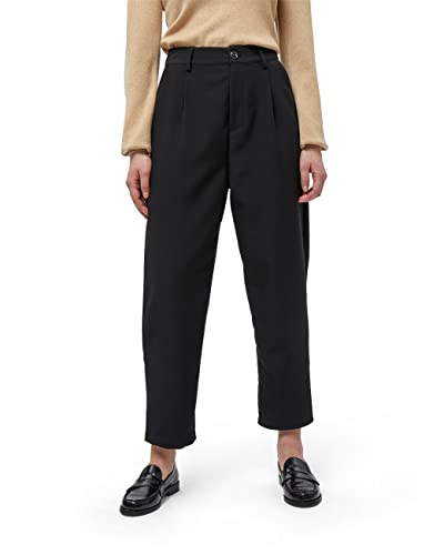 Minus Damen Maggi pants, Hose, 100 Black, 34 von Minus