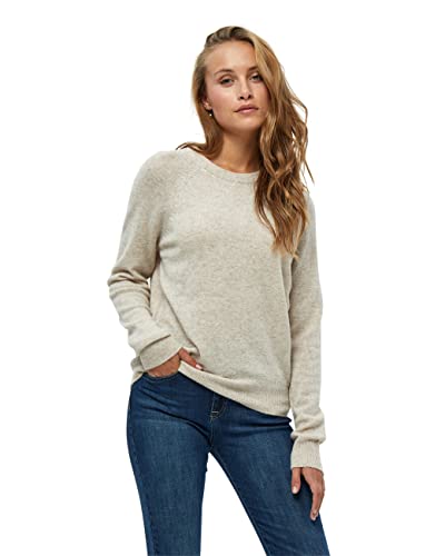 Minus Damen Majsa Strickpullover 2 Beige L von Minus