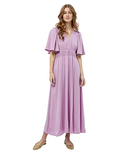 Minus Damen Megara Maxikleid, 7030 Lupine Purple, 34 von Minus