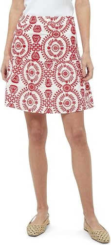 Minus Damen Musia 2 Rock, 4084E Lollipop Red Embroidery, 34 von Minus