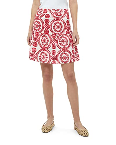 Minus Damen Musia 2 Rock, 4084E Lollipop Red Embroidery, 42 von Minus