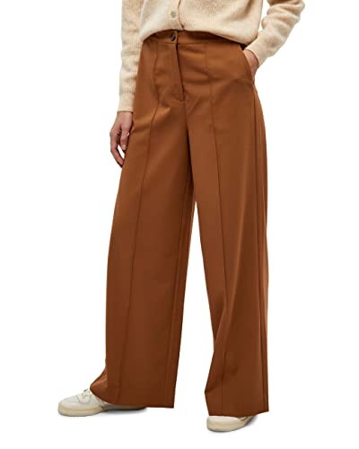 Minus Damen Nagina Hose, 371 Rustic brown, 46 von Minus