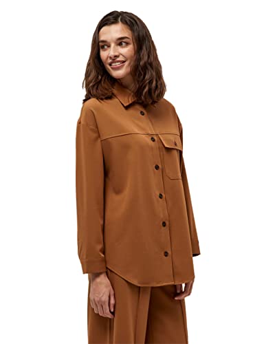 Minus ,Women's ,Nagina Shirt, 371 Rustic brown ,8 von Minus