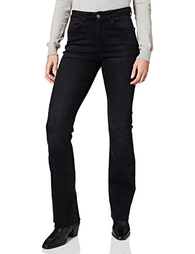 Minus New Enzo Mid Waisted Aausgestellte Jeans | Jeans Damen In Schwarz | Frühling Damen Jeans | Größe 36 von Minus