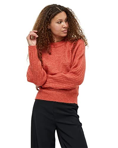 Minus Damen Raglan Pullover aus Strick Orange S von Minus